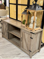 New wood-look TV cabinet