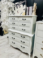French Provincial Chest on Chest