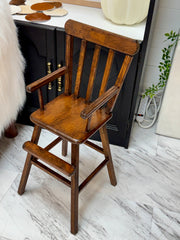 Vintage doll high chair