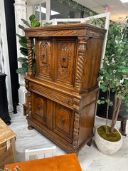Antique Jacobean cabinet ￼