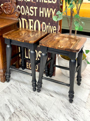 Two (2) counter height barstools