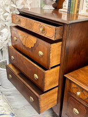 Vintage Burl-wood chest