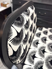 Vintage bench w/new Uphostery