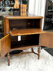 Vintage radio cabinet