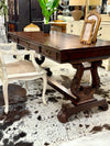 Mahogany Lyre/Harp Writing Desk