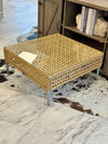 Boho patio coffee table