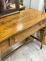 Vintage oak desk