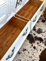 Marble top dresser