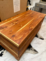 Vintage cedar chest