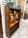Vintage wooden bookcase