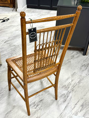 Vintage bamboo/cane bottom chair