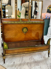 Vintage French bedroom set on casters ￼