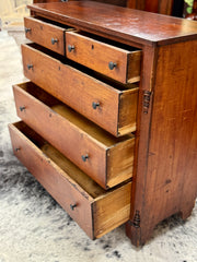 Primitive chest on casters