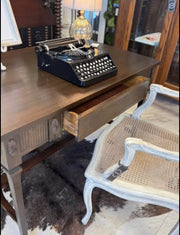 Antique wood desk