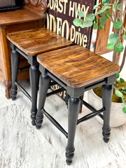 Two (2) counter height barstools
