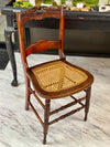 Vintage cane bottom chair ￼