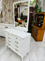 French Provincial dresser w/mirror