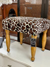 Stool w/nailheads