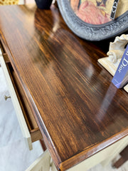 Vintage buffet w/stained top