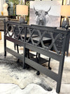 MCM king headboard