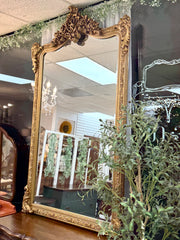 New French style large gold mirror