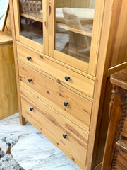 Glass door storage/display cabinet