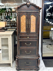Rotating 2-sided French style Armoire/lingerie chest/jewelry cabinet ￼