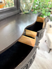 Curved X-tall dresser w/mirror