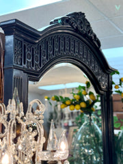 Curved X-tall dresser w/mirror