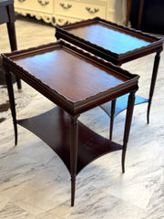 Pair of Duncan Phyfe side tables (2)