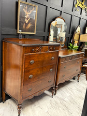 Vintage dresser on casters ￼