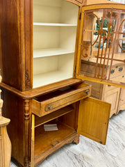 Primitive style china Cabinet