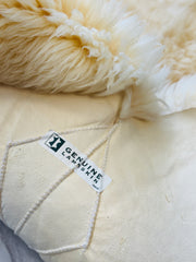 Genuine lamb-skin rug