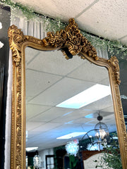 New French style large gold mirror