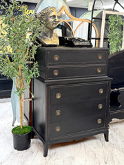 Vintage French style nightstand pair (2)