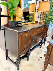 Vintage Jacobean buffet