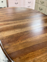 Vintage oval table w/leaf