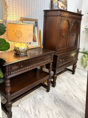 Vintage Jacobean server