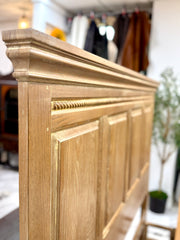 Queen size panel bed w/rails