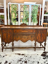 Vintage Jacobean buffet