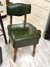 Vintage green sewing chair ￼