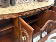 Marble-top Credenza