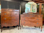 Vintage dresser on casters ￼