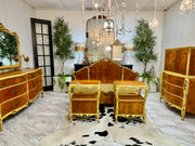 Vintage French Provincial nightstand pair (2)