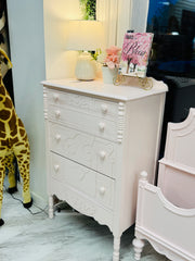 Vintage pink chest