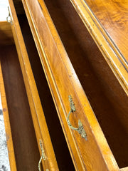 French Provincial Louis XIV dresser w/mirror
