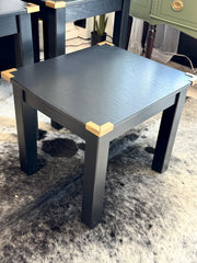 Trio of parsons side tables (3)