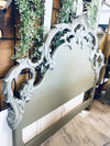 French Provincial queen/full headboard w/rails