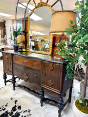 Vintage Jacobean buffet