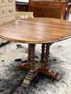 Vintage oval table w/leaf